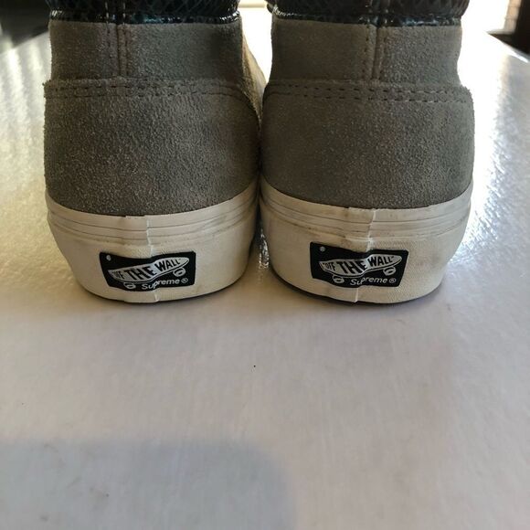 VANS Grey/Snake Supreme Chukka Boot 95 Sz 8 Men’s - Picture 3 of 8